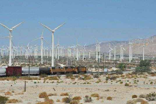 San Gorgonio Pass Энергия ветра